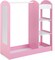Kids Dress Up Storage Space with 2 Open Shelves and 2 Bottom Storage Layers